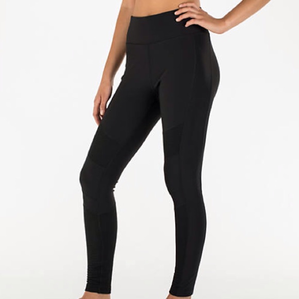 Moto Blocked Fitted Leggings - Picture 4 of 8
